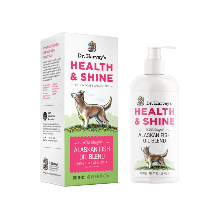 Dr. Harvey's Health and Shine Alaskan Fish Oil Supplement for Dogs