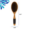 Only Natural Pet Pin Bristle Brush with Bamboo Handle for Dogs