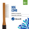 Only Natural Pet Comb for dogs with eco-friendly bamboo