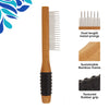 Only Natural Pet Comb for dogs with eco-friendly bamboo