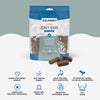 Icelandic+ Fish Dog Treats Chewy Jerky Bars