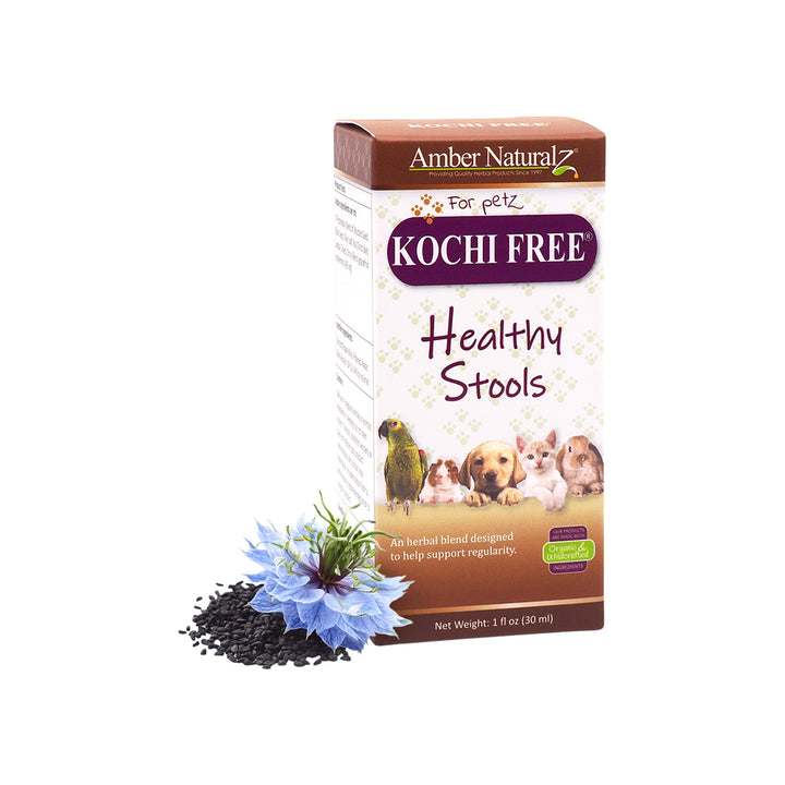 Amber Naturalz Kochi Free GI Support Herbal Liquid Formula for Dogs & Cats