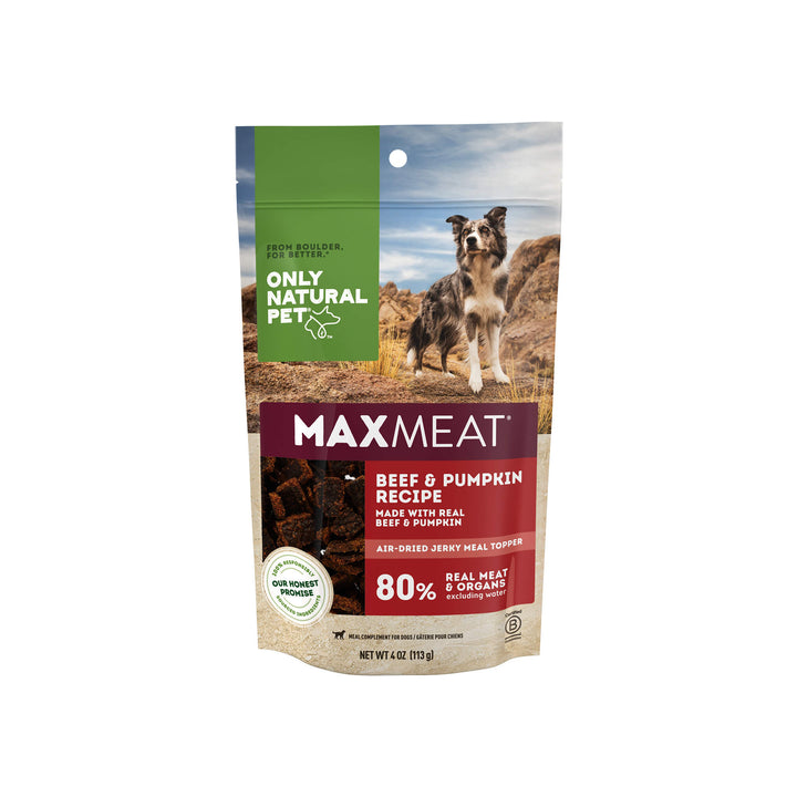 Only Natural Pet Beef MaxMeat Dog Food Topper Pouch