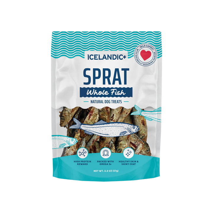 Icelandic+ Sprats Whole Fish Dog Treats