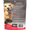 Ark Naturals Gray Muzzle Heart Healthy! Wags Plenty! Soft Chews for Senior Dogs Back of Bag