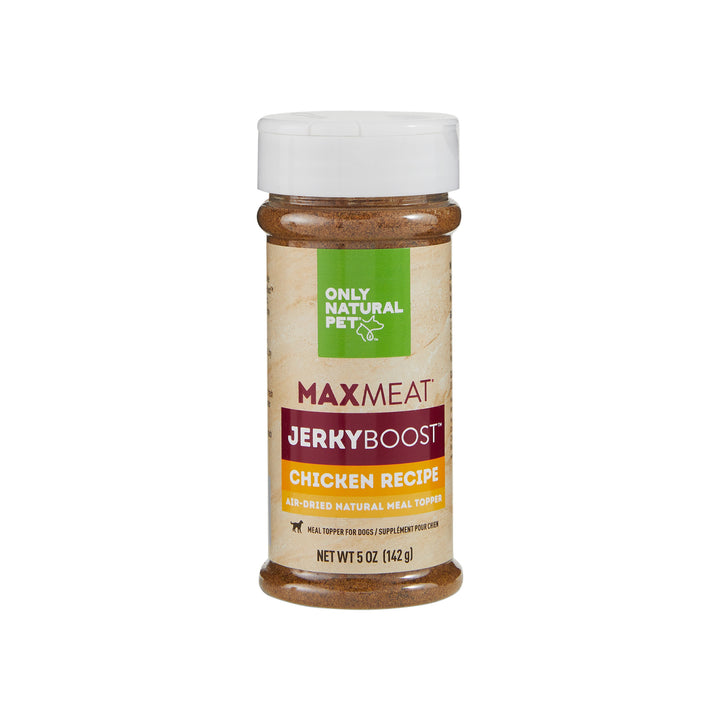 Only Natural Pet Beef MaxMeat Jerky Boost Topper Jar