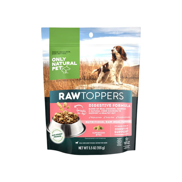 Only Natural Pet Raw Toppers Digestive Formula