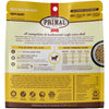 Primal Pet Foods Pronto Freeze-Dried Raw Puppy Food 25 oz Back of Bag